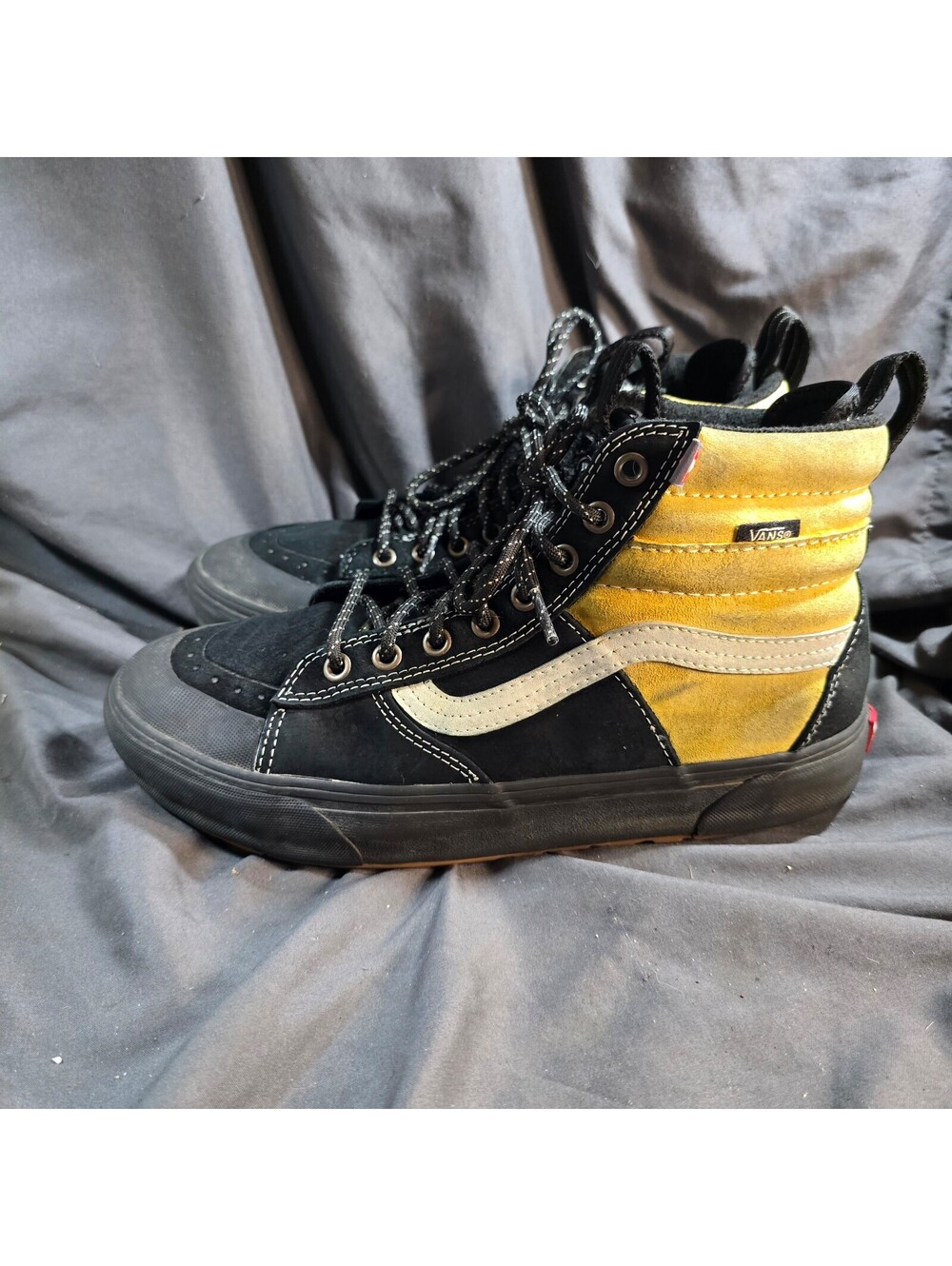 Vans Sk8 Hi MTE 2 Black/Yellow Mens Size 8.5